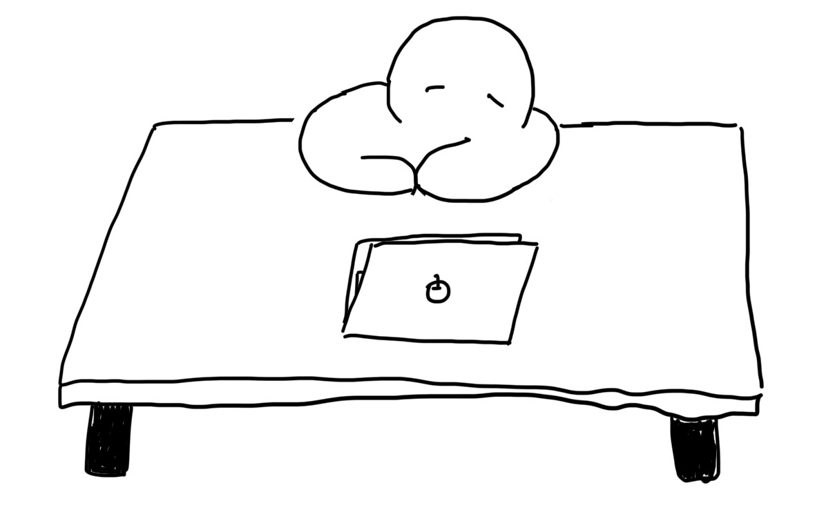 a little person sleeping